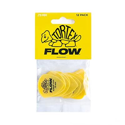 Dunlop Tortex Flow Pick 0.73mm plectrumset (12 stuks)