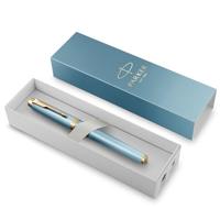 Parker IM Rituals vulpen, turkoois GT, fijn, giftbox - thumbnail
