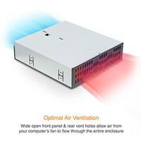 Icy Dock MB095SP-B computerbehuizing onderdelen Universeel HDD-behuizing - thumbnail