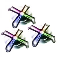 Zalman ZM-SF140A3 hardwarekoeling Computer behuizing Ventilator 14 cm Zwart 3 stuk(s) - thumbnail