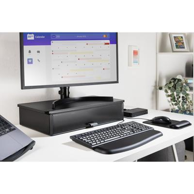 Kensington K52888EU Muismat met polssteun Ergonomisch, Antislip, Polssteun Zwart - thumbnail