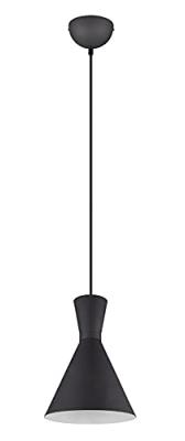 Trio Zwarte hanglampEnzo Ø 20cm - R30781032