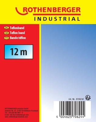 Rothenberger Teflontape in dispenser, 12m - ROT070624E ROT070624E Rothenberger Teflontape in dispenser, 12m - ROT070624E ROT070624E