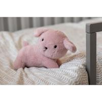 nijntje fluffy knuffel Snuffie - 25 cm - roze - thumbnail