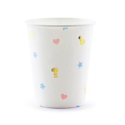 Drinkbekers Gender Reveal Party - 6 Stuks