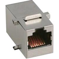 MH Connectors MH3101S-CAT6A RJ45-koppeling 2101-0115-07 Bus, inbouw Metaal 1 stuk(s) - thumbnail