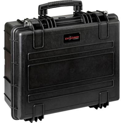 Explorer Cases 4820hl koffer zwart met plukschuim