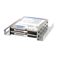 LogiLink AD0009 montagekit 2x 3,5 HDD of SSD in 5,25 bay - thumbnail
