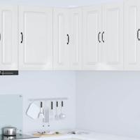 Keukenkast Kalmar Hoogglans wit 57 x 57 x 80 cm Bewerkt hout - thumbnail