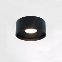 Artdelight Plafondlamp Oran Ø 12 cm zwart - thumbnail
