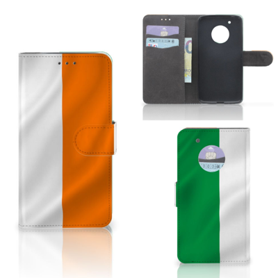 Motorola Moto G5 Plus Bookstyle Case Ierland Motorola Moto G5 Plus Bookstyle Case Ierland