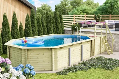 Karibu | Zwembad Model 4 | Variant C