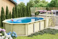 Karibu | Zwembad Model 4 | Variant C - thumbnail
