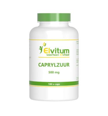 Elvitum Caprylzuur 500mg Vegicaps Elvitum Caprylzuur 500mg Vegicaps