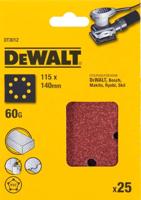 DeWALT DT3012 P60 Schuurpapier 1/4 VE=25 - thumbnail