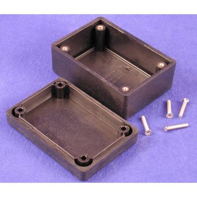 Hammond Electronics 1594RFIBBK Universele behuizing 81 x 56 x 40 ABS Zwart 1 stuk(s)