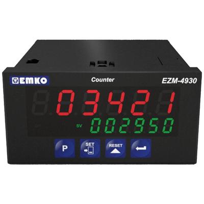 Emko ESM-4930 2-punt, P, PI, PD, PID Universele regelaar Pt100 -200 tot +1700 °C Relais 5 A (l x b x h) 86.5 x 48 x 96 mm Emko ESM-4930 2-punt, P, PI, PD, PID Universele regelaar Pt100 -200 tot +1700 °C Relais 5 A (l x b x h) 86.5 x 48 x 96 mm