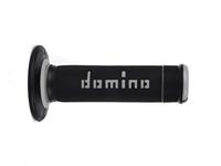 Domino rubber handvat "a190 rubber grip a190 bw/gr 118mm closed - thumbnail