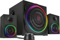SpeedLink SL-830100-BK 2.1 PC-luidsprekers Bluetooth, Kabelgebonden, USB 60 W Zwart - thumbnail