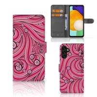 Samsung Galaxy A04s | Samsung Galaxy A13 5G Hoesje Swirl Pink - thumbnail
