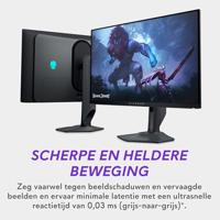 Alienware AW2725DF computer monitor 67,8 cm (26.7") 2560 x 1440 Pixels Quad HD QDOLED Zwart - thumbnail