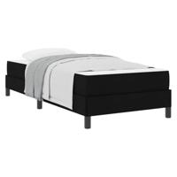 Boxspring bed Anders Zwart 100 x 200 cm Stof - thumbnail