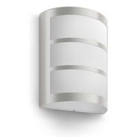 Philips LED Python 173234716 LED-buitenlamp (wand) LED LED vast ingebouwd 6 W RVS - thumbnail