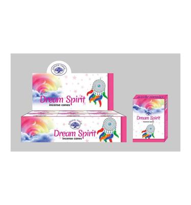 Green Tree Kegelwierook dream spirit 10 Stuks