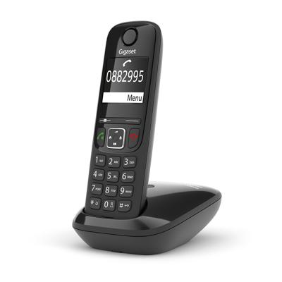 GIGASET vaste telefoon AS690 zwart