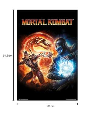 Poster Mortal Kombat - 9 Videogame 61x91,5cm