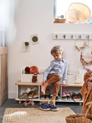 Schoenenkast PTILOU wit