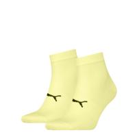 Puma Sport Quartersokken Light 2-pack Geel-39/42 - thumbnail