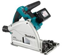 Makita DSP600PT2J Accu invalzaag LXT 2x18V | 2x5.0Ah accu's en duolader - thumbnail