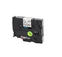 Huismerk Brother TZe-121 Labeltape 9mm Zwart op Transparant Huismerk Brother TZe-121 Labeltape 9mm Zwart op Transparant