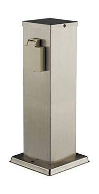 Heitronic 35460 Buitenstopcontact RVS Aanraakbeveiliging