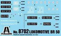 Italeri 510008702 H0 stoomlocomotief BR 50 plastic bouwpakket - thumbnail