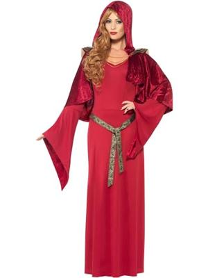 Middeleeuwse Priesteres kostuum