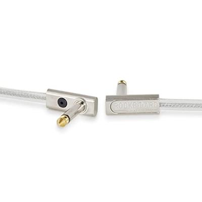 RockBoard Sapphire Series Flat Patch Cable transparant 5 cm