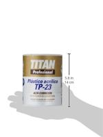 Acrylverf Titan T-3 123000301 Wit 1 L Acrylverf - thumbnail