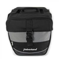 Haberland dubbele tas "einsteiger-serie" twin bag einsteiger series b/sil. - thumbnail