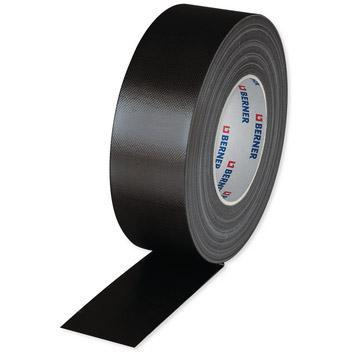 Cema Berner textieltape rol 50m x 50mm zwart