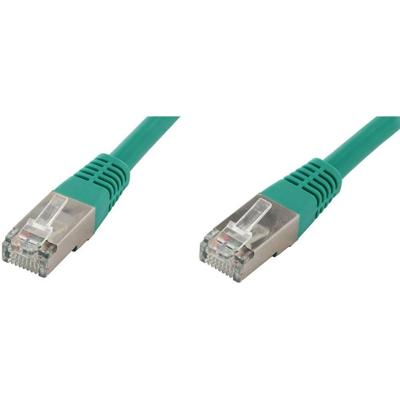 econ connect F6TP0,5GN RJ45 Netwerkkabel, patchkabel CAT 6 S/FTP 0.50 m Groen Pair afscherming 1 stuk(s)
