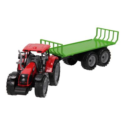 Tractor met Platte Kar 1:32 Tractor met Platte Kar 1:32