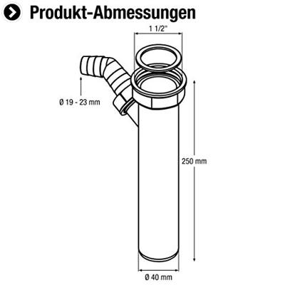 Cornat Afstelbuis/1 Wasmachine 6/4X40(413) - T356004R Cornat Afstelbuis/1 Wasmachine 6/4X40(413) - T356004R