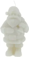 Home Society kaars kerstman 14x7x21.5cm greige 1 stuks - thumbnail