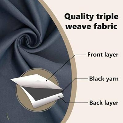 VidaXL Zwart-out gordijnen met ringen 2 pcs antraciet 260 x 140 cm