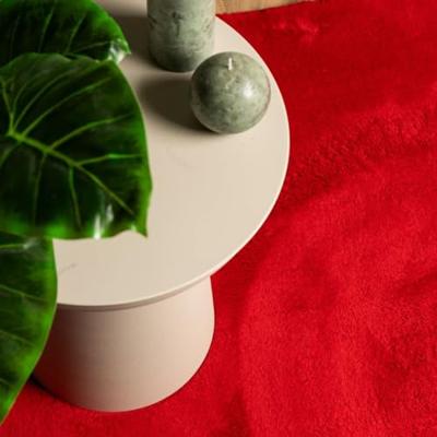 VidaXL Vloerkleed huarte laagpolig zacht wasbaar 160x230 cm rood