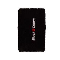 PACK 2 BLACK CROWN LONG WRISTBANDS - thumbnail