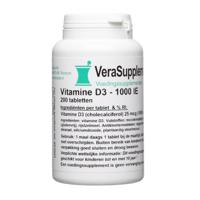 VeraSupplements Vitamine D3 25mcg - thumbnail