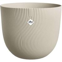 Bloempot - ELHO - Sereh Rond 30 - Beige - L 30 x B 29,5 x H 25 cm - 100% gerecycled - thumbnail